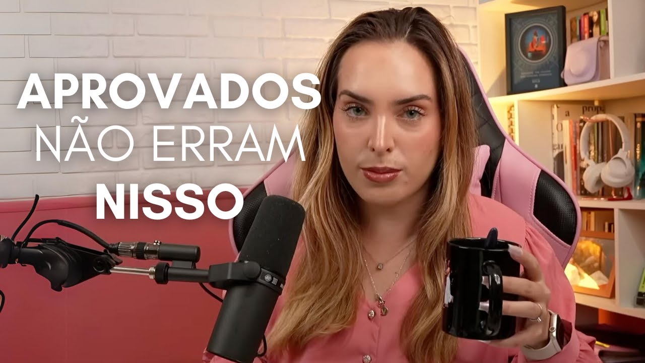 ERROS que APROVADOS EM MEDICINA não cometem