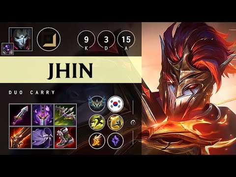 Jhin ADC vs Miss Fortune - KR Challenger Patch 25.20