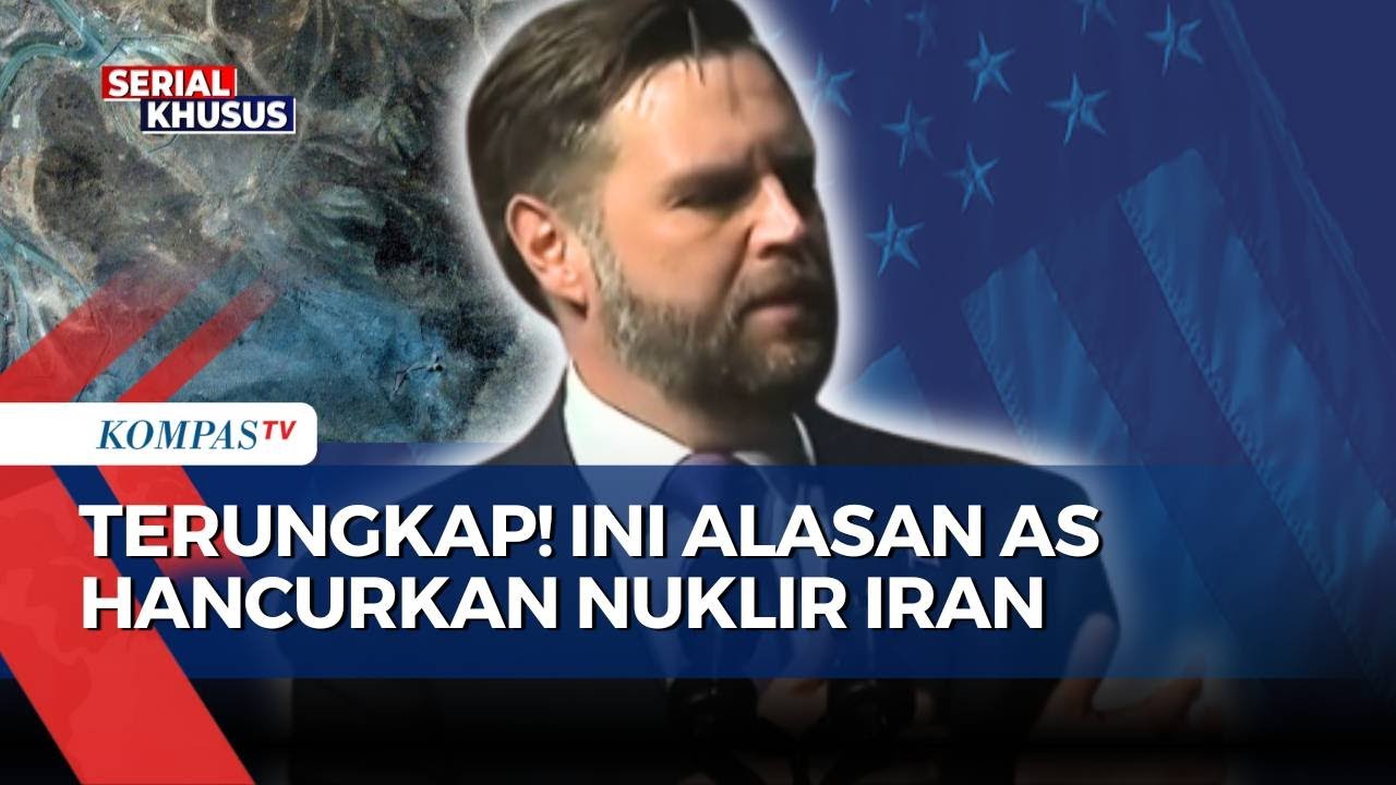 Wapres Vance Buka Suara soal Alasan AS Serang Situs Nuklir Iran, Demi Keamanan Dunia?