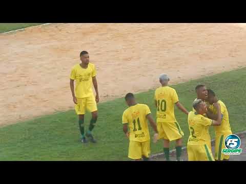 Sergipano A2 Semifinais - partida de ida: Estanciano 1 x 1 Guarany/SE - 2022