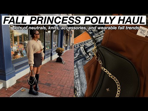 FALL PRINCESS POLLY TRY ON HAUL: wearable fall trends!