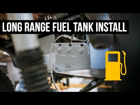 LONG RANGE AMERICA Fuel Tank and MAGNAFLOW Exhaust Installation