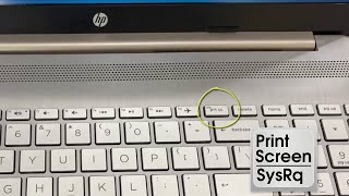 How to take a screenshot on HP laptop Windows 10