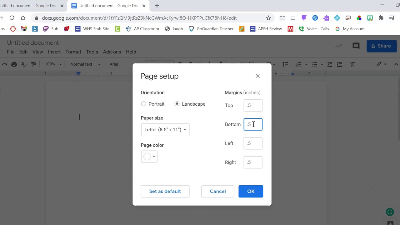 Create a Trifold Brochure Using Google Docs
