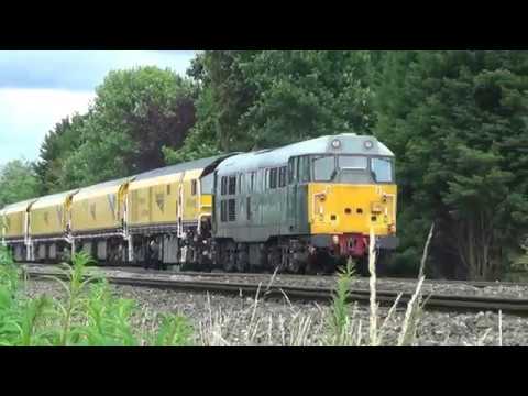 31452 with Rail Grinder | 4Z01 Chaddesden Sdgs - Lydney Jn