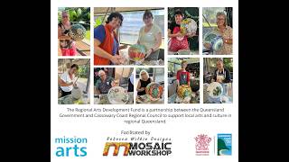 Mosaic Gazing Ball Workshop with Rebecca Wilkie