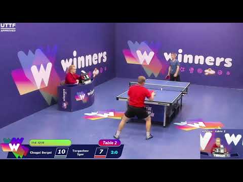 WINners CUP table 2  03.02 Chugai Sergei - Torgachev Igor  21:30