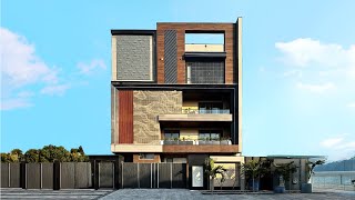 Parametric Brilliance Meets Organic Harmony | An Elevation That Speaks