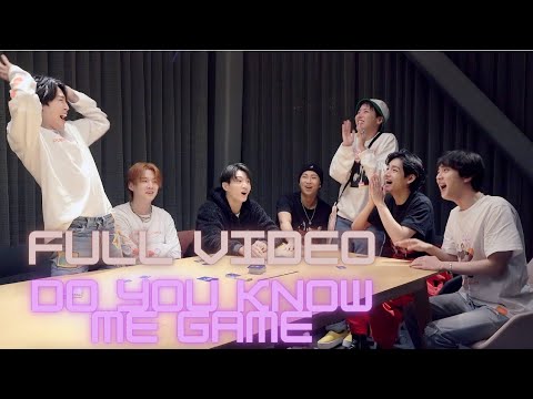 BTS Plays Do You Know Me Game (Full Video) #BTS