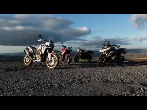Honda Africa Twin v. BMW R1200GS v. Triumph Tiger 800 XRT v. KTM 1050 Adventure (2016)