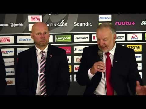 Lehdistötilaisuus JYP - Ässät 12.09.2015