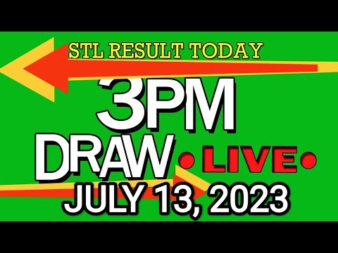 LIVE 3 PM STL RESULT TODAY JULY 13, 2023 LOTTO RESULT WINNING NUMBER