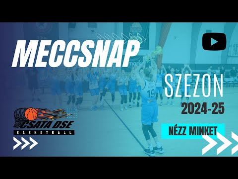 Csata DSE/B - BEAC-Újbuda KA/M 34-47 | LEÁNY KADETT alapszakasz 4  - 2024.11.09. szombat 15:00