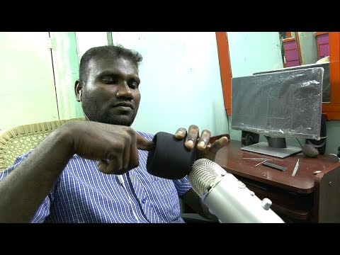 ASMR Yeti Microphone EXTRA TOOL Intense scratching ,tapping ,touching & whispers