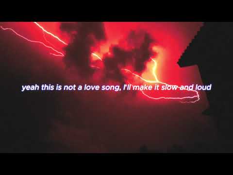 Elvis Drew - not a love song (Lyric Video)