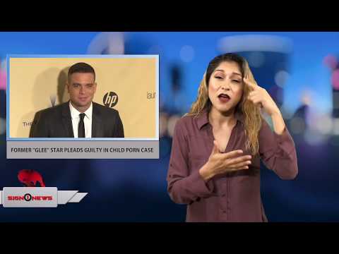 FORMER "GLEE" STAR PLEADS GUILTY IN CHILD PORN CASE (Sign1News 12.19.17)