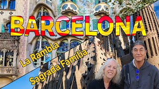 SPAIN - Barcelona, Sagrada Família, Casa Batlló Gaudi, La Rambla, Walking Tour - Travel Vlog