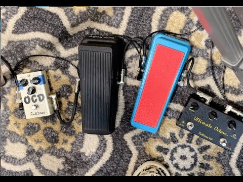 Dunlop Mick Ronson and Clyde McCoy Wah demo