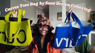 CURVES TOTE BAG BY SEAN BROWN UNBOXING ( THE NEW IT BAG ) #curvestote #totebag #unboxing #seanbrown