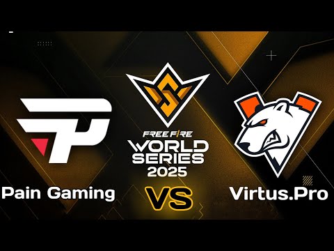 Pain gaming VS Virtus.Pro Free fire world series EWC 2025 #freefireesports #ffws