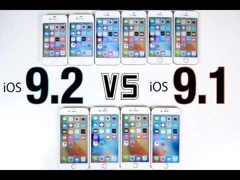 iOS 9.2 vs iOS 9.1 Speed Test Comparison - Is It Faster? Lag Fixed?