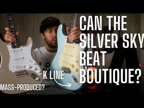 Can the PRS Silver Sky Compare with my BOUTIQUE K Line Springfield?