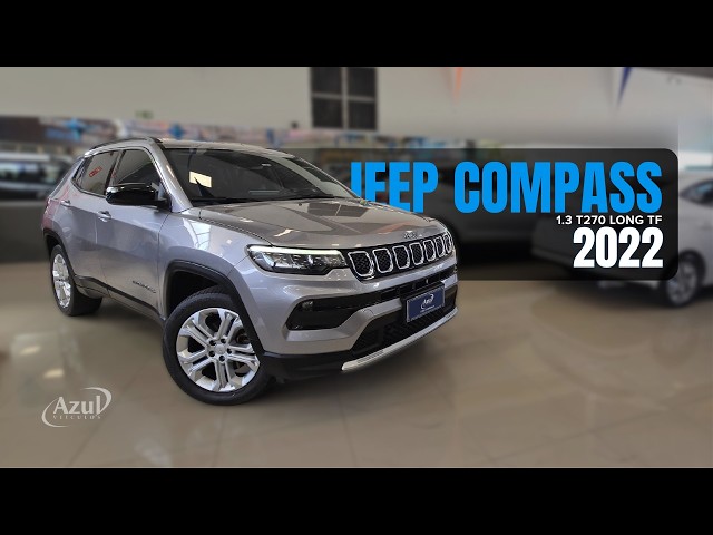 Vídeo JEEP COMPASS 1.3 T270 TURBO FLEX LONGITUDE AT6