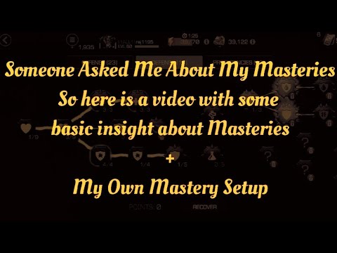 Masteries for new players + My own mastery setup