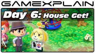 Animal Crossing: New Leaf - Day 6: House Get! (3DS Video Preview)