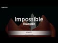 Shontelle-Impossible (Karaoke Version)