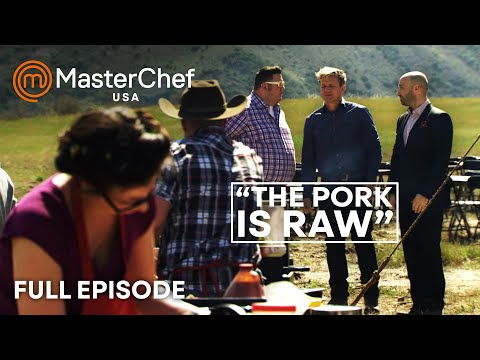 Serving Marines Raw Pork in MasterChef USA | S03 E05 | Full Episode | MasterChef World