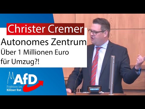 Christer Cremer rechnet mit Autonomen Zentrum ab! - Christer Cremer (AfD)