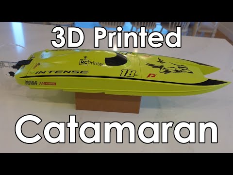 3D Printed Catamaran Build Video