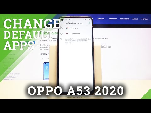 How to Customize Default App Configuration in OPPO A53 2020 – Set Up Default Apps