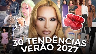 As 30 TENDÊNCIAS de MODA que vão dominar o VERÃO 2027 e mudar a forma de se vestir