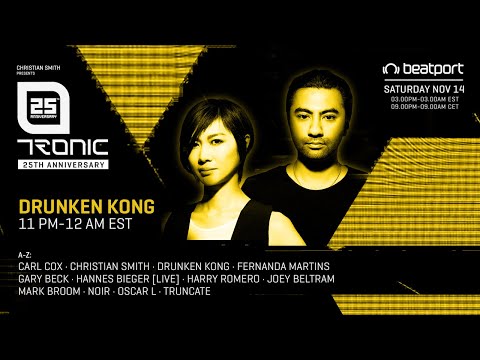 Drunken Kong DJ set - Tronic 25th Anniversary | @Beatport Live