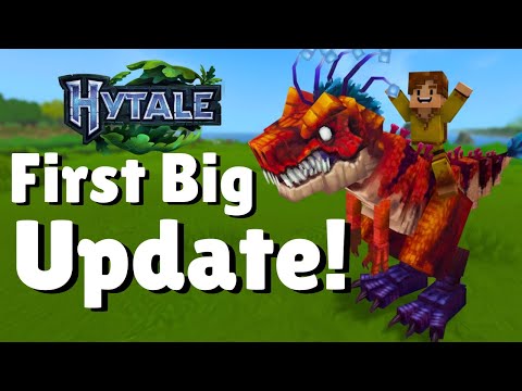 Hytale's First Big Update is HERE! (Dinosaurs!?)