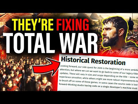 CA wird tatsächlich ältere Total Wars-Spiele reparieren und optimieren!