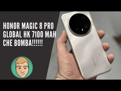 Recensione Honor Magic 8 Pro Global 7100mAh!! Smartphone DEFINITIVO!
