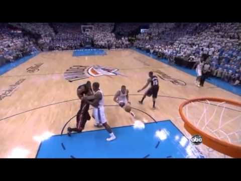 Russell Westbrook Exposes LeBron's Overrated Defense 2012 NBA Finals