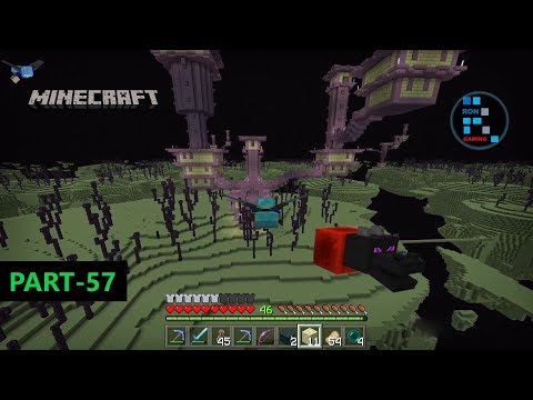 MINECRAFT | EXPLORING END CITY WE FOUND ELYTRA & DRAGON HEAD ON THE SHIP#57