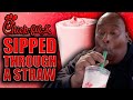 FROZEN Hi-C Fruit Punch From Chick Fil-A Sipped Fast Thru A Big Straw 