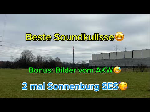 Beste Soundkulisse ever! || Sirenenprobe Gundremmingen || 2x Sonnenburg SES 600/1200 || 29.11.25