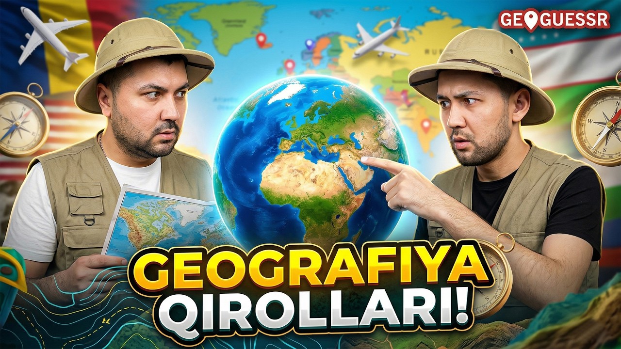 🌍GEOGRAFIYA QIROLLARI! — GEOGUESSR #1