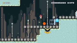 Super Mario Maker - Pit of Panga: Bomb Voyage 2.0 beaten