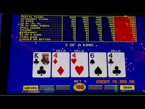 100 Hands Vs. $10 Video Poker at Circa, Las Vegas