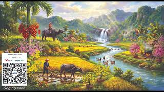 Download lagu Suara kecapi, kerbau yang sedang menggembala, sawah, padi yang sudah matang, pedesaan, suara seruling. mp3