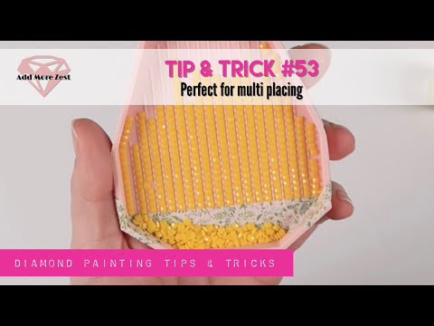 Diamond Painting Tips & Tricks | #53 Multiplacing Hack