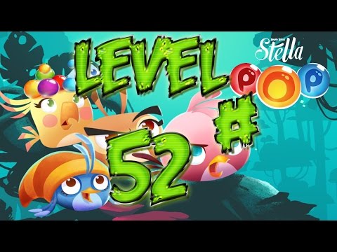 Let's Play Angry Birds Pop - Level 52 Walkthrough