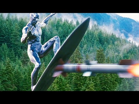 Silver Surfer vs US Army - Fantastic Four: Rise of the Silver Surfer (2007) Movie Clip HD